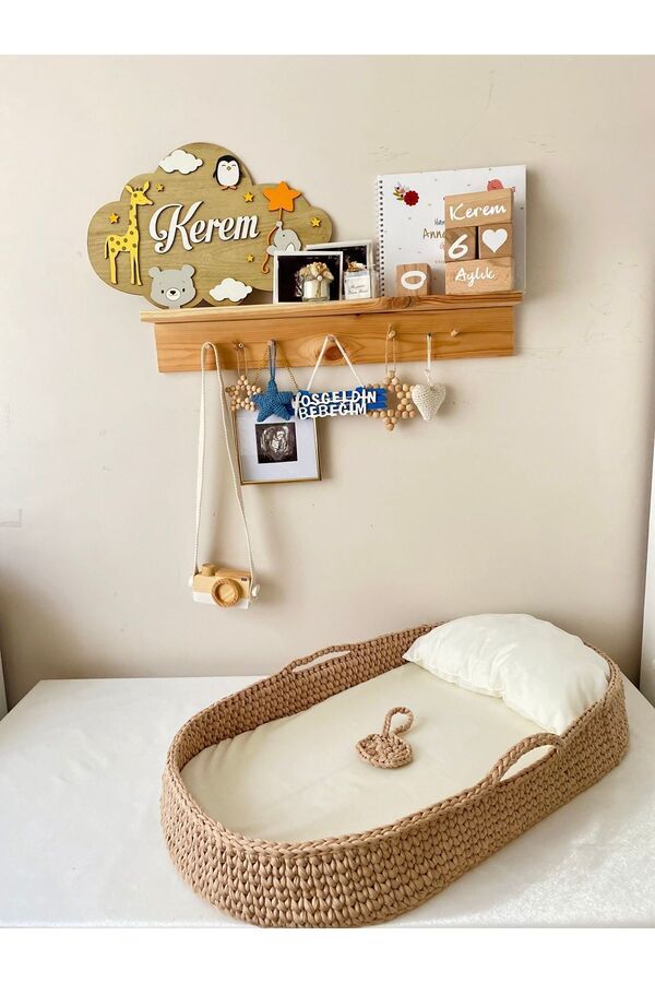 Ms Özel Tasarım El Emeği Örgü Puset Seti