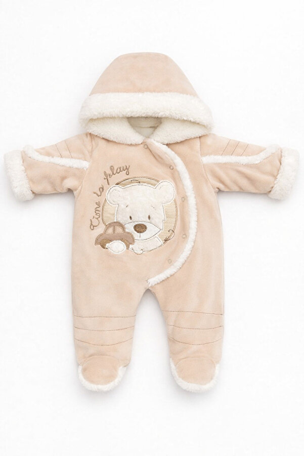 Kardeşler Bebe Welsoft Pelüş Astronot Bebek Tulum