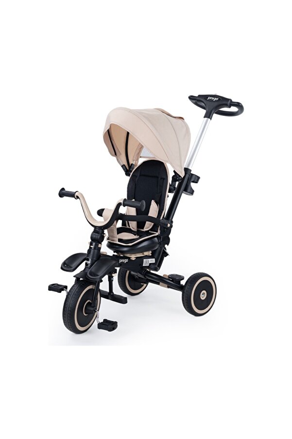 Prego MONACO 6 in 1 Çift Yönlü Çocuk Bisikleti BEJ