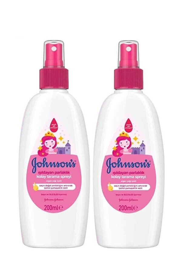 Johnson's Baby Bebek Kolay Tarama Spreyi 200ml 2'li Set Işıldayan Parlaklık