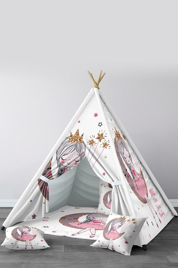 instababyrooms Çocuk Odası Tasarım Kızıldereli Oyun Çadırı Moodel No:207