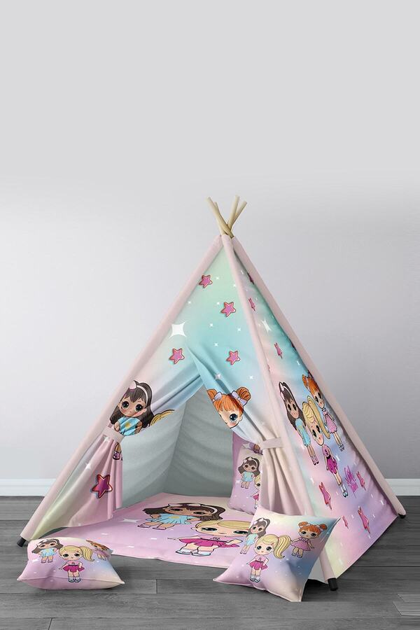 instababyrooms Çocuk Odası Tasarım Kızıldereli Oyun Çadırı Moodel No:303