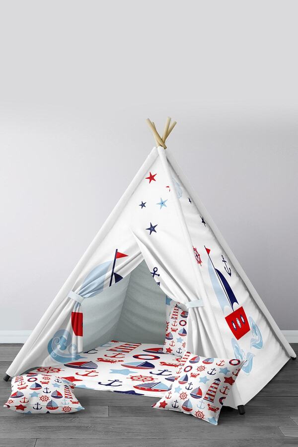 instababyrooms Çocuk Odası Tasarım Kızıldereli Oyun Çadırı Moodel No:63