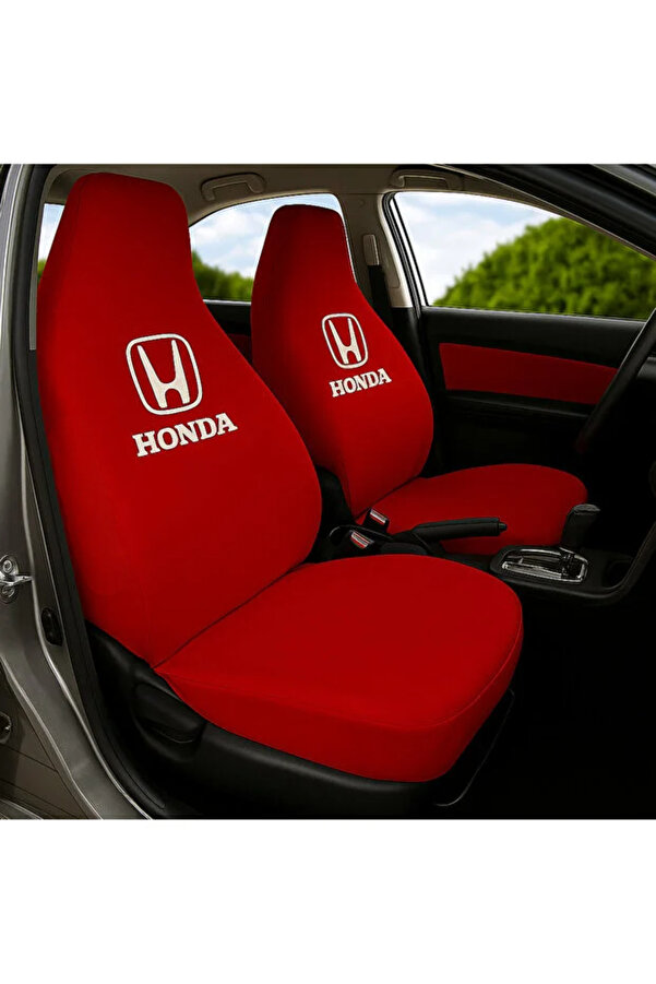sekutuning Honda Civic Kırmızı Araç Koltuk Kılıfı Koruyucu Penye Servis Kılıfı