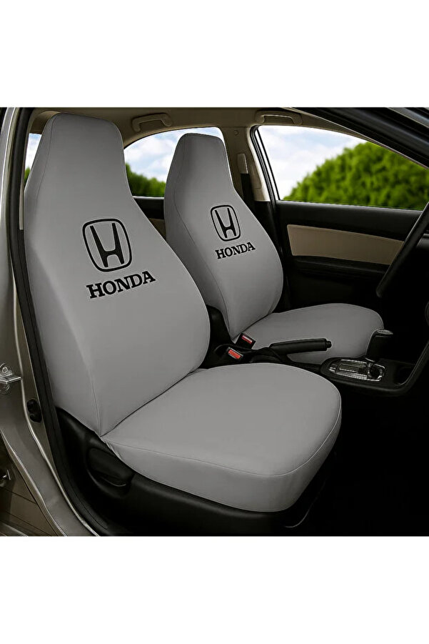 sekutuning Honda Civic Gri Araç Koltuk Kılıfı Koruyucu Penye Servis Kılıfı