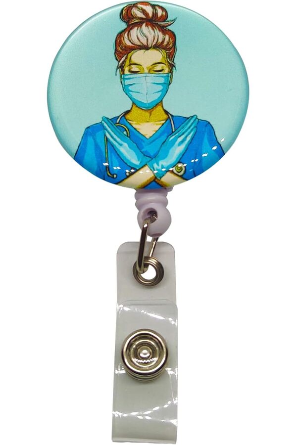 esplendor espshopx Sağlık Kahramanı Damla Yoyo Yaka Kartlığı 1119939