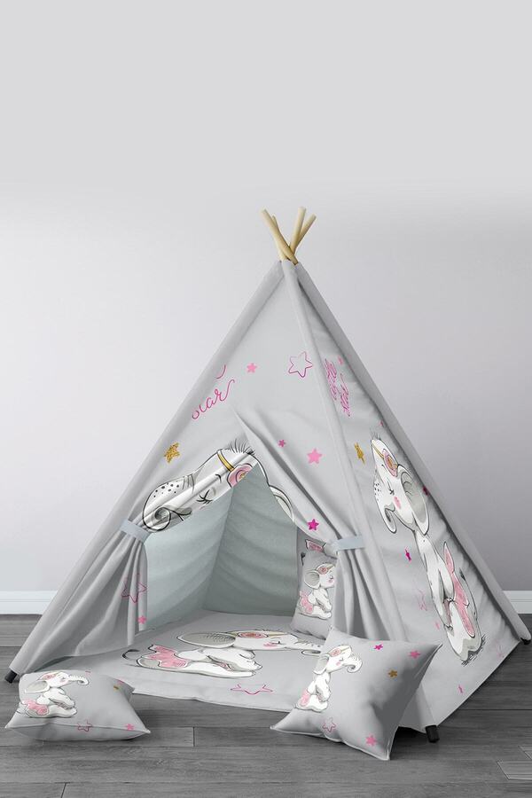 instababyrooms Çocuk Odası Tasarım Kızıldereli Oyun Çadırı Model No:295