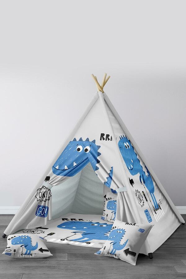 instababyrooms Çocuk Odası Tasarım Kızıldereli Oyun Çadırı Moodel No:79