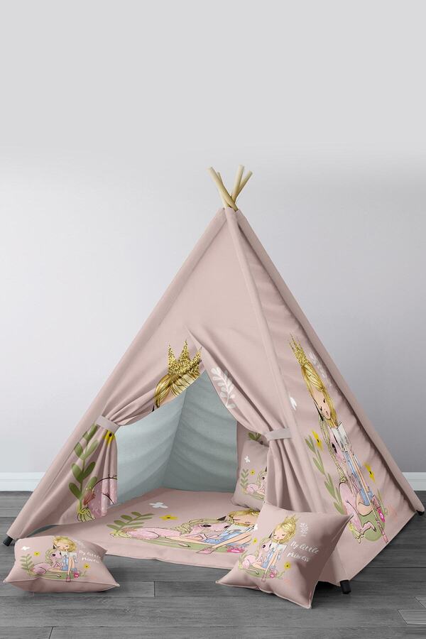 instababyrooms Çocuk Odası Tasarım Kızıldereli Oyun Çadırı Moodel No:141