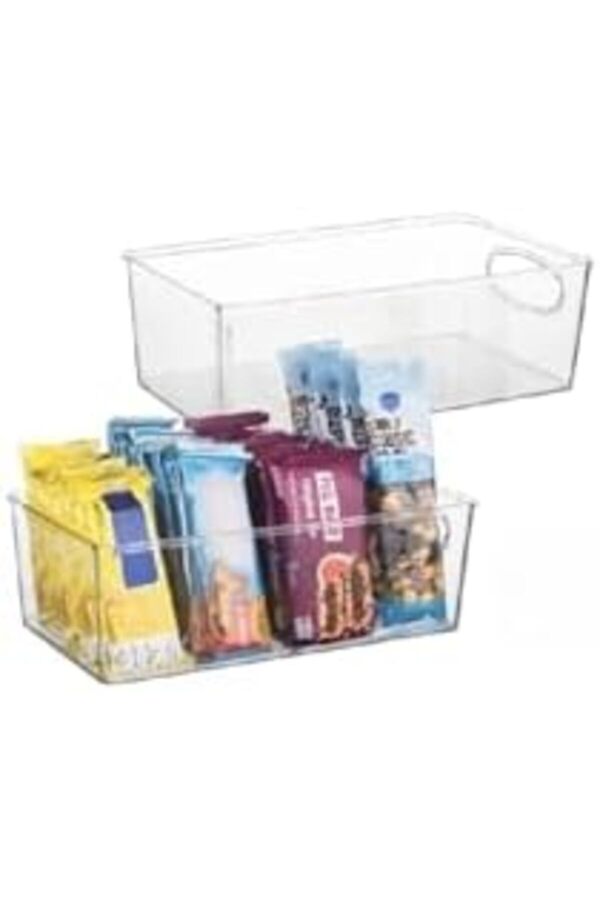 esplendor espshopx 1 Adet Şeffaf Akrilik Çok Amaçlı Organizer Mutfak Buzdolabı Makyaj ve Banyo Düzenleyici 11