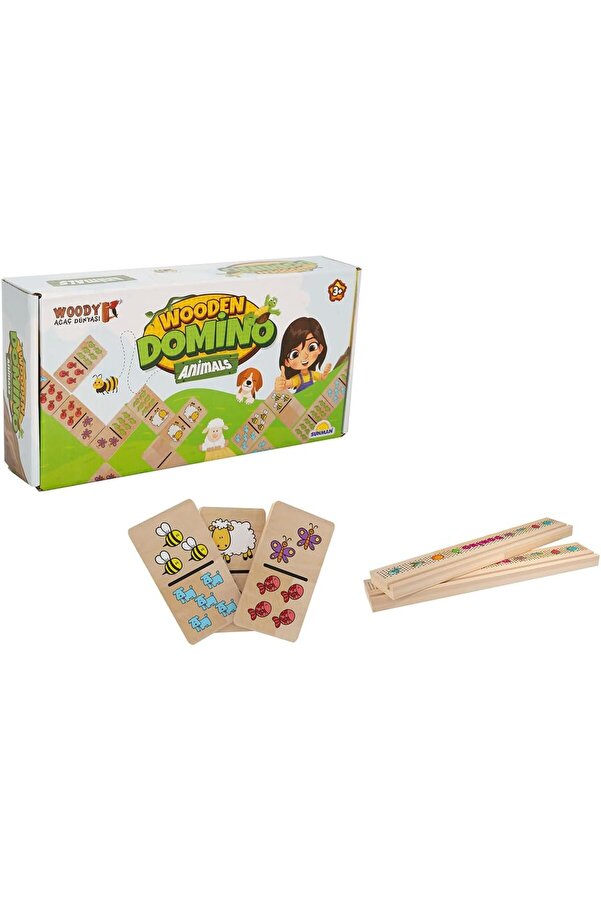 esplendor espshopx Tahta Oyun Domino Animals 1119939