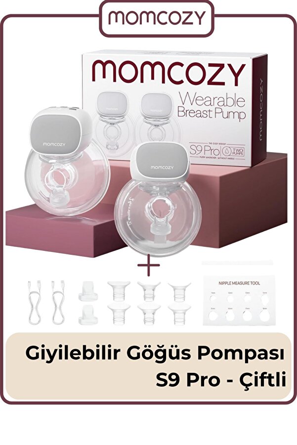 Momcozy S9 Pro Kablosuz Göğüs Pompası ( Çiftli )