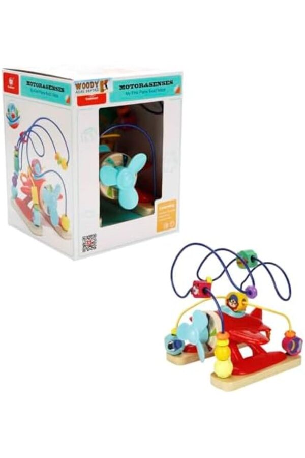 esplendor espshopx Tahta İlk Uçağım Pervanesi Dönen/Boncuk Oyunu 1119939