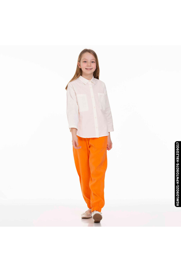 XO Kids Kız Papatya Gömlek 8-14 Yaş 34313 Kgml09021