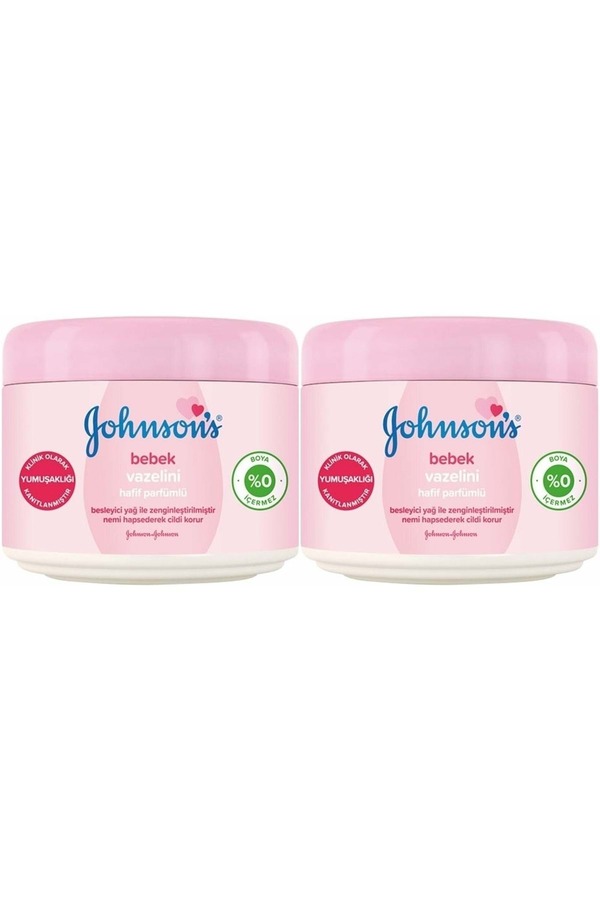 Johnson's Baby Johnsons Baby Bebek Vazelini Hafif Parfümlü 100ML (2 li Set)