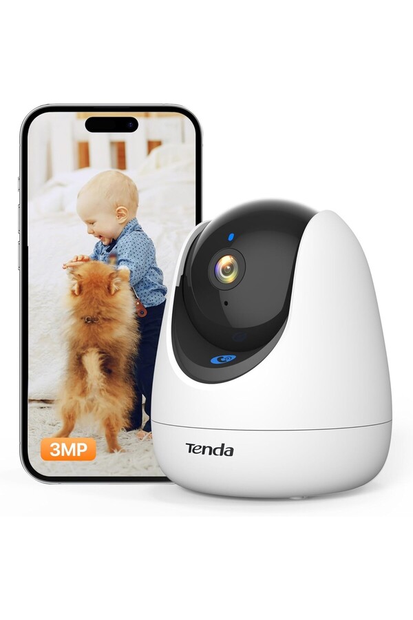 AyrStore CP3 1080P Ev Güvenlik Kamerası, Bebek Monitörü/Evcil Hayvan/Yaşlılar için 360 derec