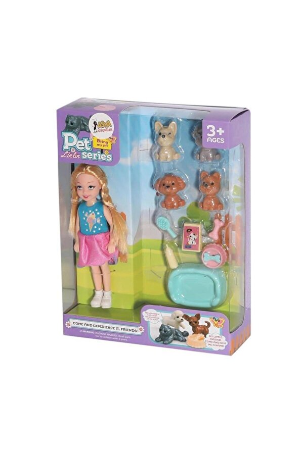 PAZAR DÜNYASI 7722-3 - BEBEK SETİ - PET SHOP - KUTULU (Lisinya)