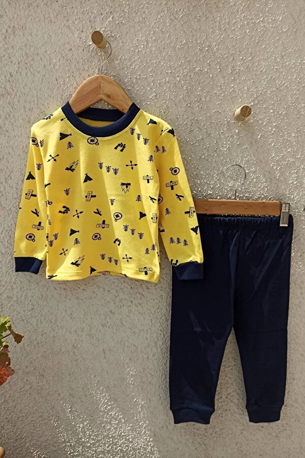 Beruflic Camp Desenli Pijama Takımı