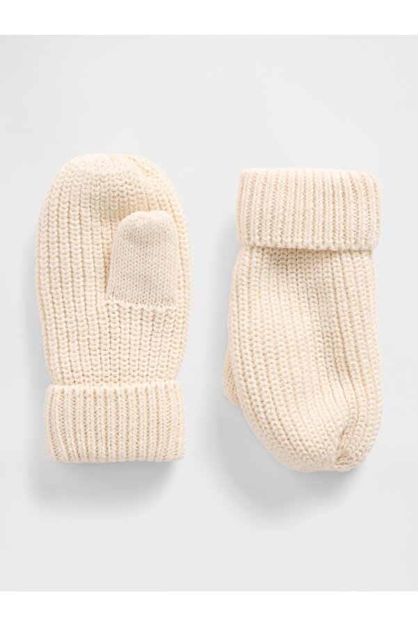 GAP Bebek Kırık Beyaz Soft Kint Eldiven