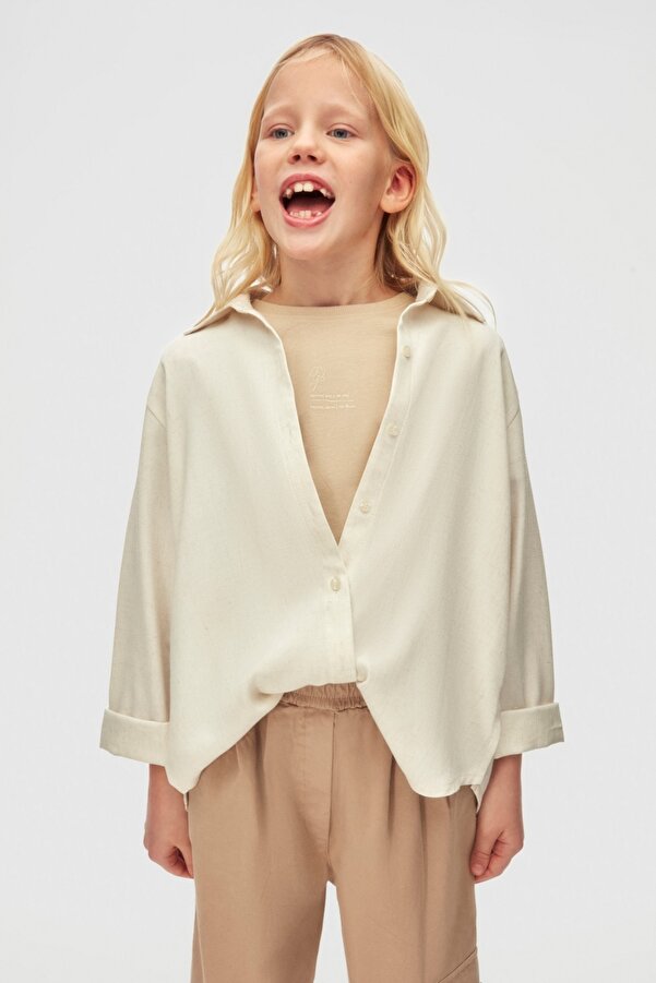 xo kids moda Kız Çocuk Gömlek 8-14 Yaş 38416