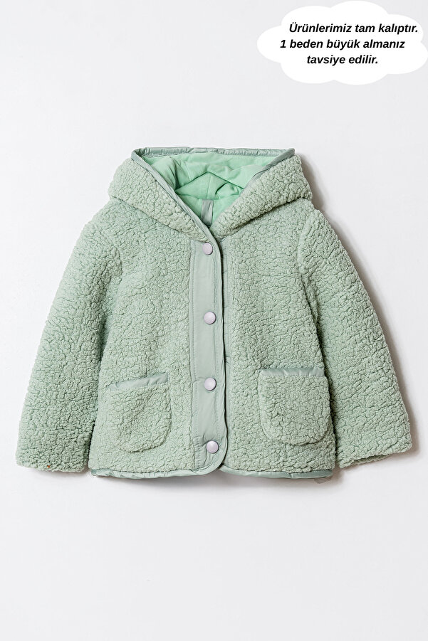 Verscon Kapüşonlu Welsoft Kuzu Hırka 1 Yaş - 5 Yaş