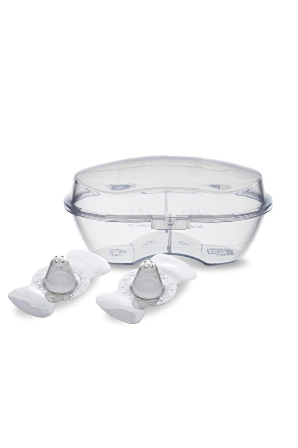 Mamajoo Göğüs Ucu Koruyucu Seti | Sterilizasyon & Saklama Kabı Hediyeli