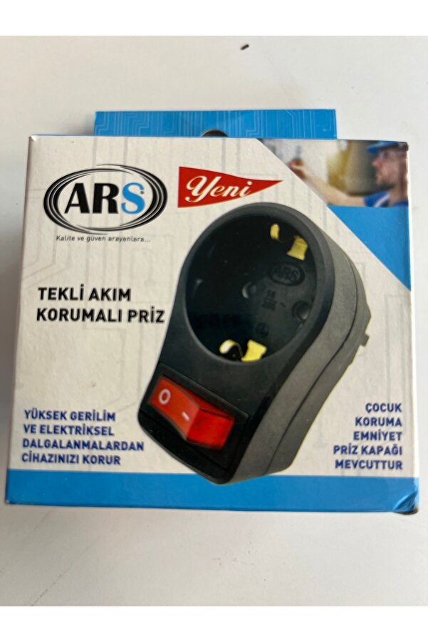 ozbience Güvenli Akım Koruma Çocuk Güvenlikli Priz, Priz Güçlendirme Anahtarlı