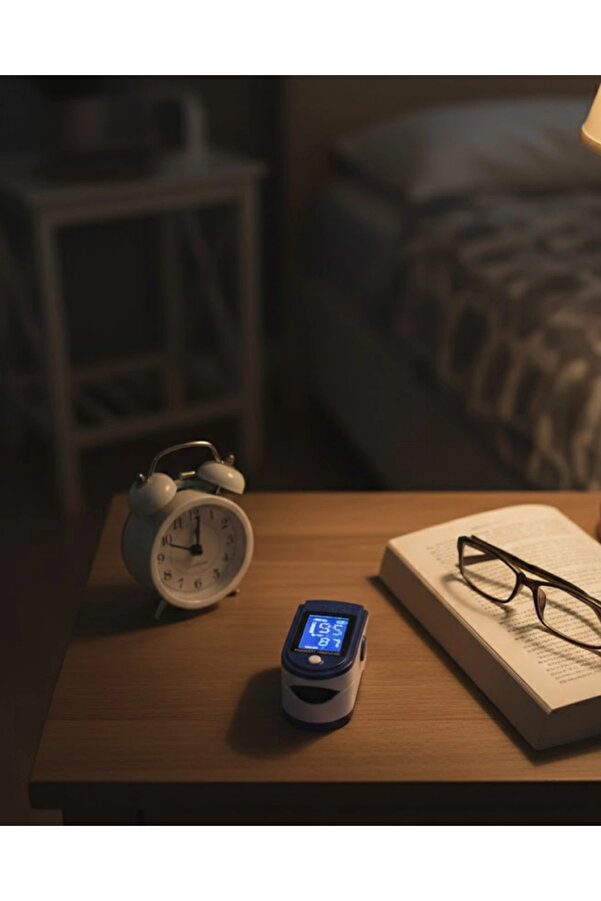 Epilons Taşınabilir Parmak Oksimetresi Güvenilir Oksijen Doygunluk Ölçer