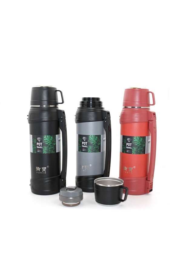 TTT Paslanmaz Çelik Çift Katmanlı Termos 2.0 Lt