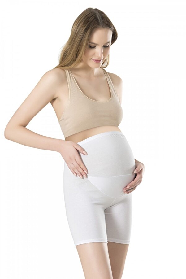 Genel Markalar Modal Hamile Şor Kısa Yumuşak Olarak Tasarlanmış Boxer Şort 1110