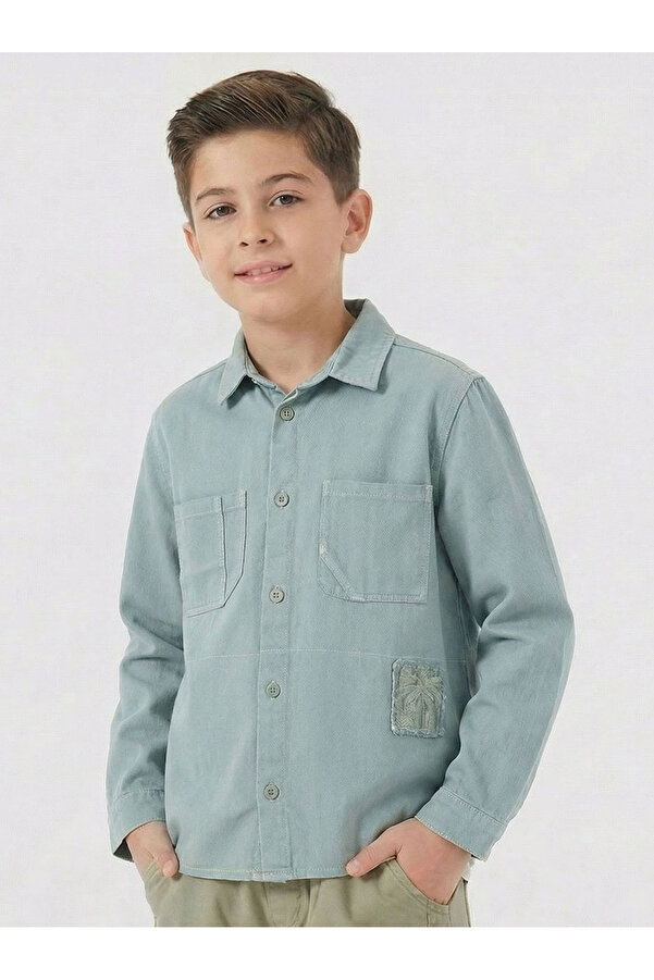 xo kids moda Erkek Çocuk Gömlek 8-14 Yaş 48357