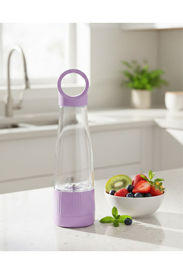 BRF YoncaOutletSell USB Şarjlı Taşınabilir Smoothie Blender 400 ml 1045704