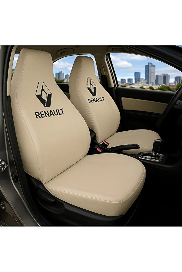 sekutuning Renault Duster Bej Araç Koltuk Kılıfı Koruyucu Penye Servis Kılıfı