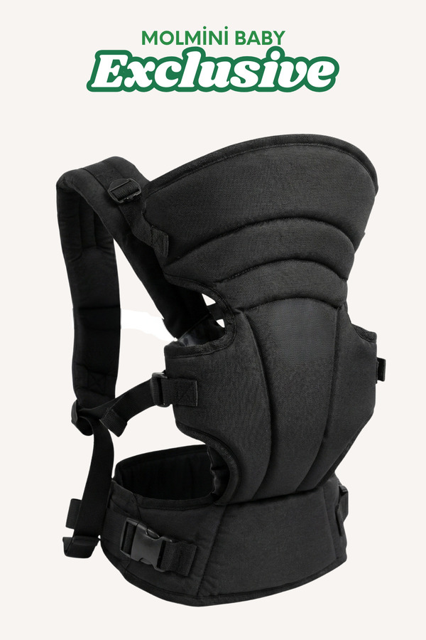 Molmini Diamond EKSTRA KALIN Bel ve Omuz destekli Kanguru bebek taşıyıcı