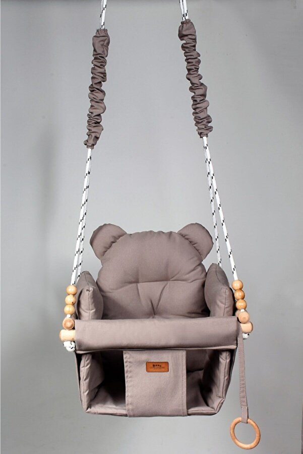 ConconBebe Concon Bebe Çocuk Pufy Emniyet Kemerli Salıncak Çocuk Salıncak
