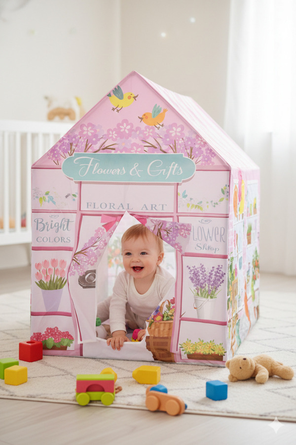 Jusso Çocuk Oyun Çadırı - Kolay Kurulum Bebek Çadırı