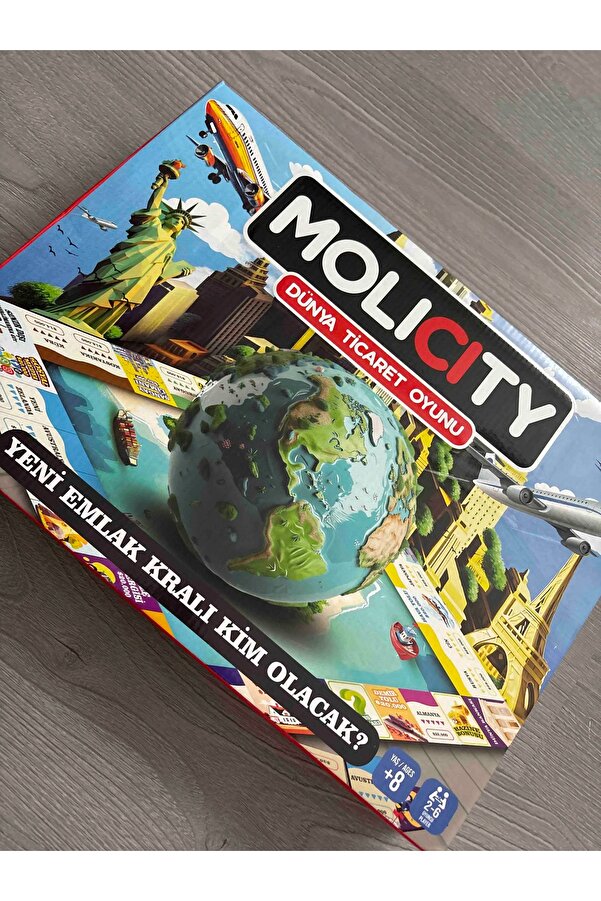 Bundera Emlak Ticaret Oyunu Molipoly Molicity Monopoly Monopoli Metropol Mega City Aile Oyunu Yeni Model