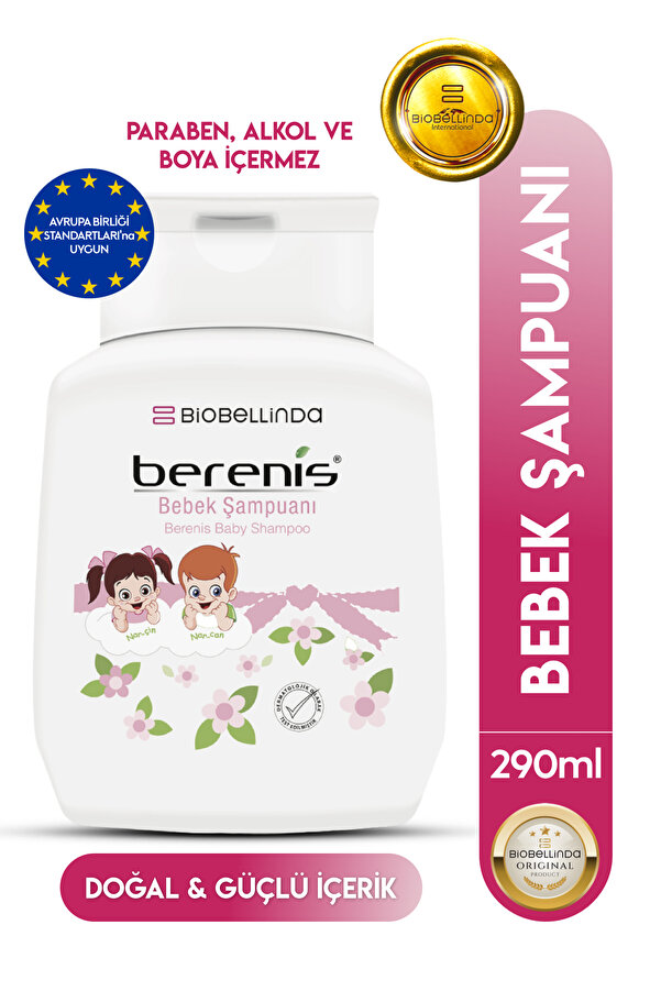 BioBellinda Berenis Bebek Şampuanı Göz Yakmayan Özel Formül 290 ml