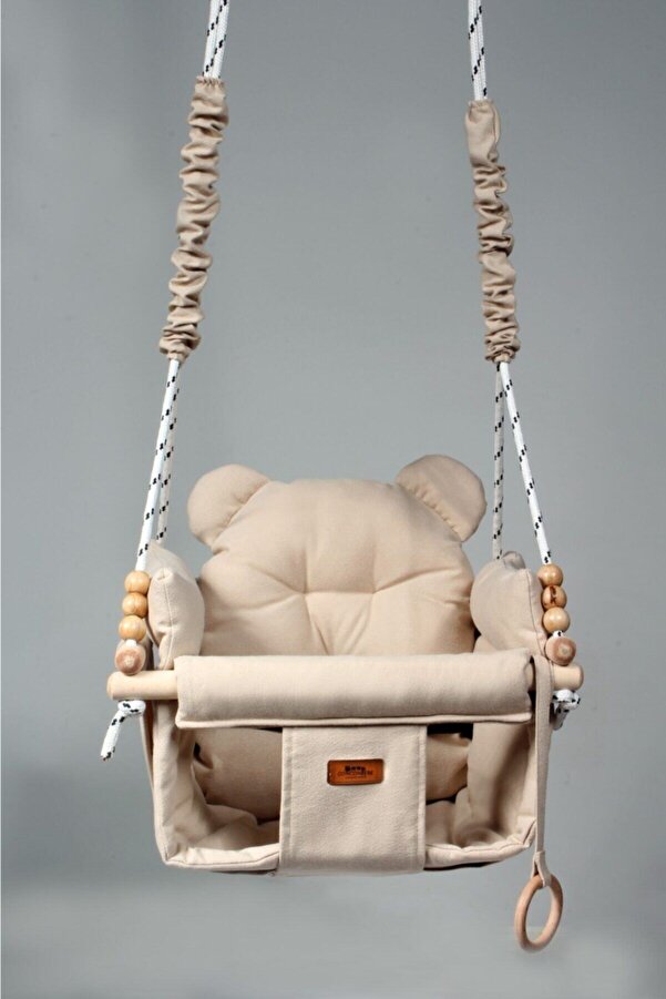 ConconBebe Concon Bebe Çocuk Pufy Emniyet Kemerli Salıncak Çocuk Salıncak