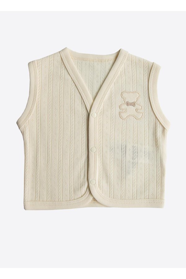 kitikate Organik Jeremy Yelek Natural