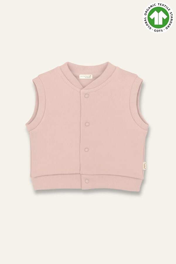 little bear Unisex Bebek Organik Yelek