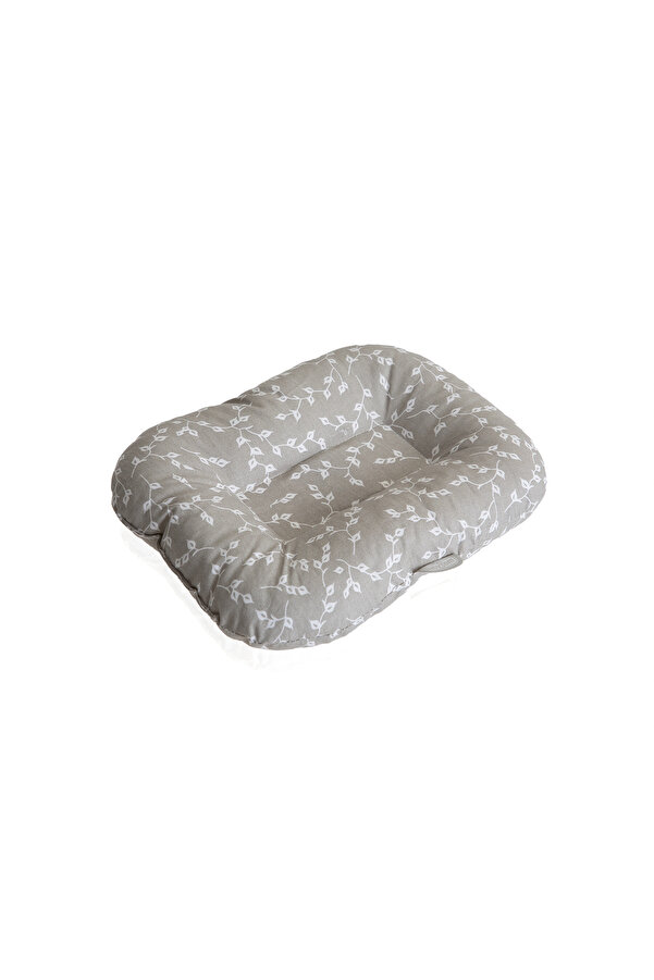 Babyjem Emzirme Yastığı Gri Çiçek