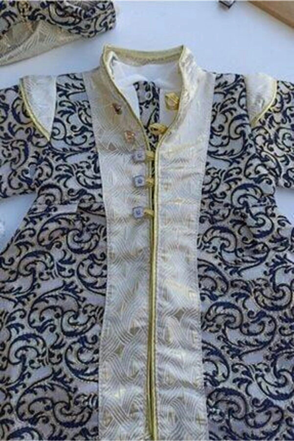 Petite Ponpon Baby Erkek Bebek Mevlüt Takımı