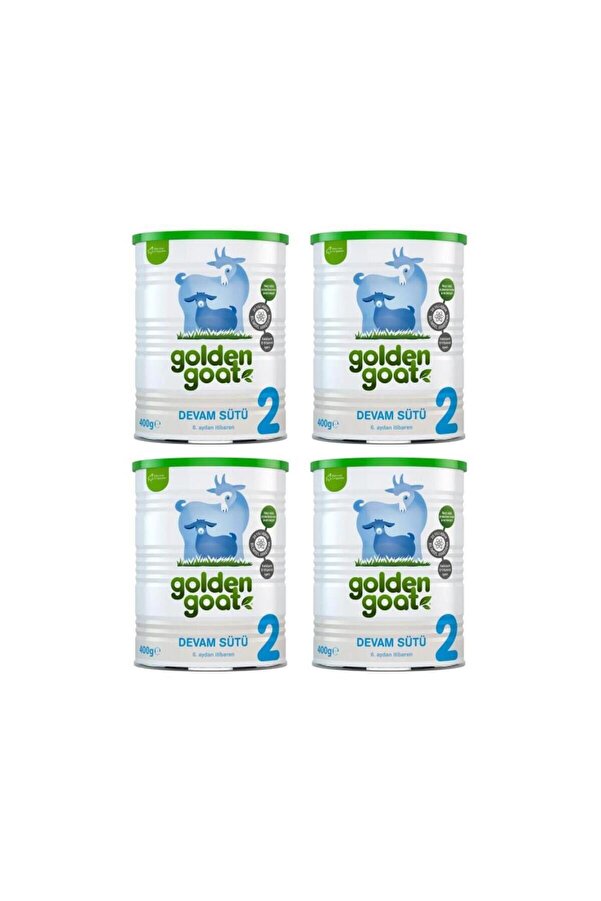 Golden Goat 2 Keci Devam Sütü 400 gr x 4 Adet