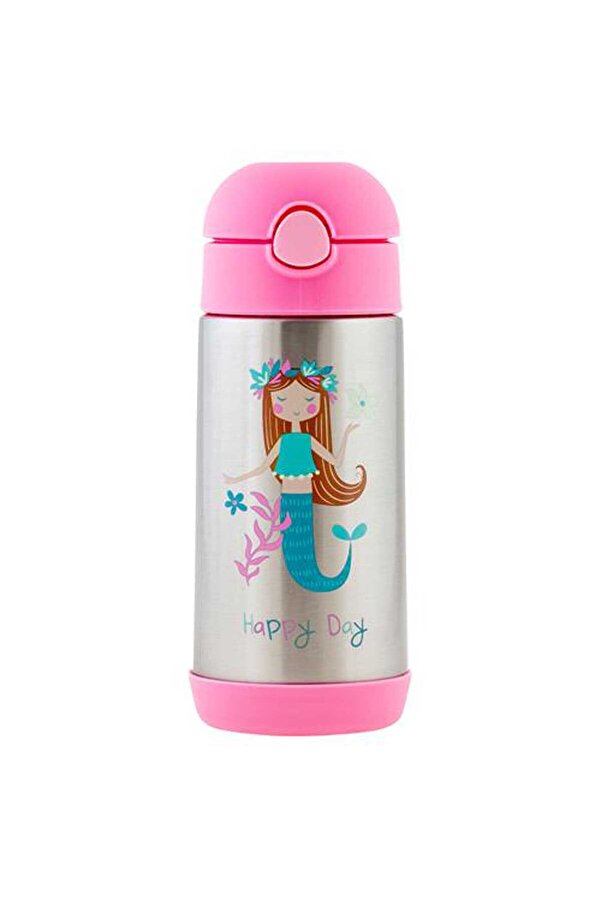 Stephen Joseph Kapaklı Paslanmaz Pipetli Suluk Deniz Kızı