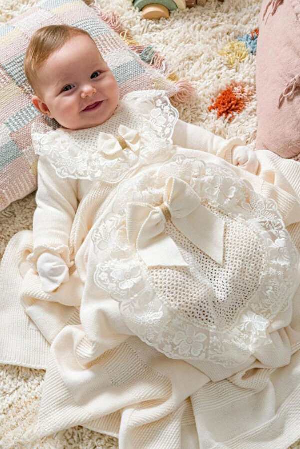 Naka Concept Naturel 5’li Organik Pamuk Hastane Çıkış Seti Premium Organic Cotton Newborn Set Gift Ready