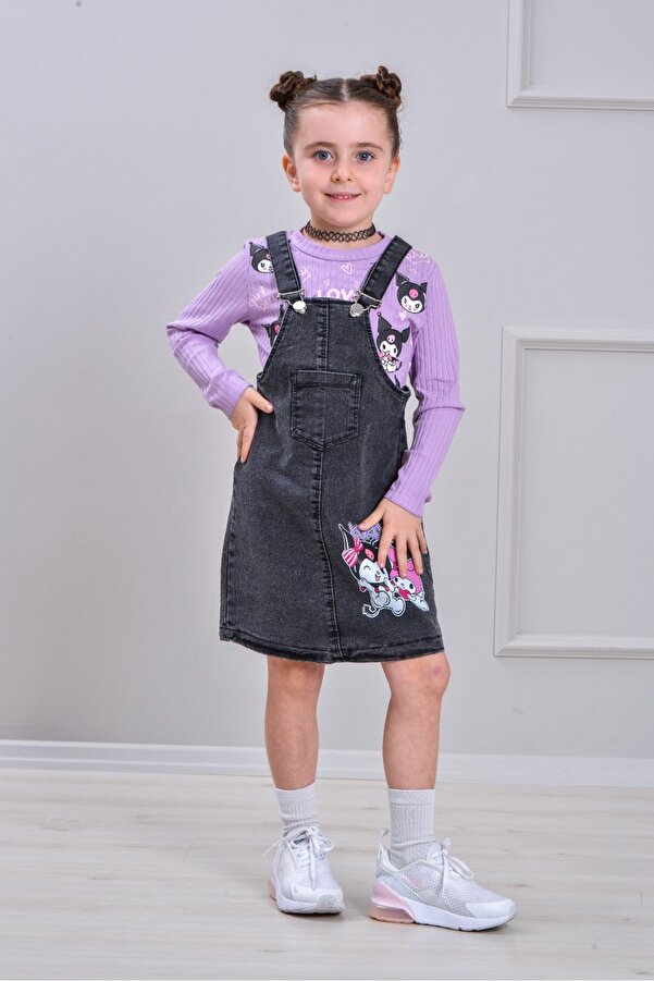 Meli Noor mevsimlik yıkamalı likralı orjinal kot slopet jile bady ile