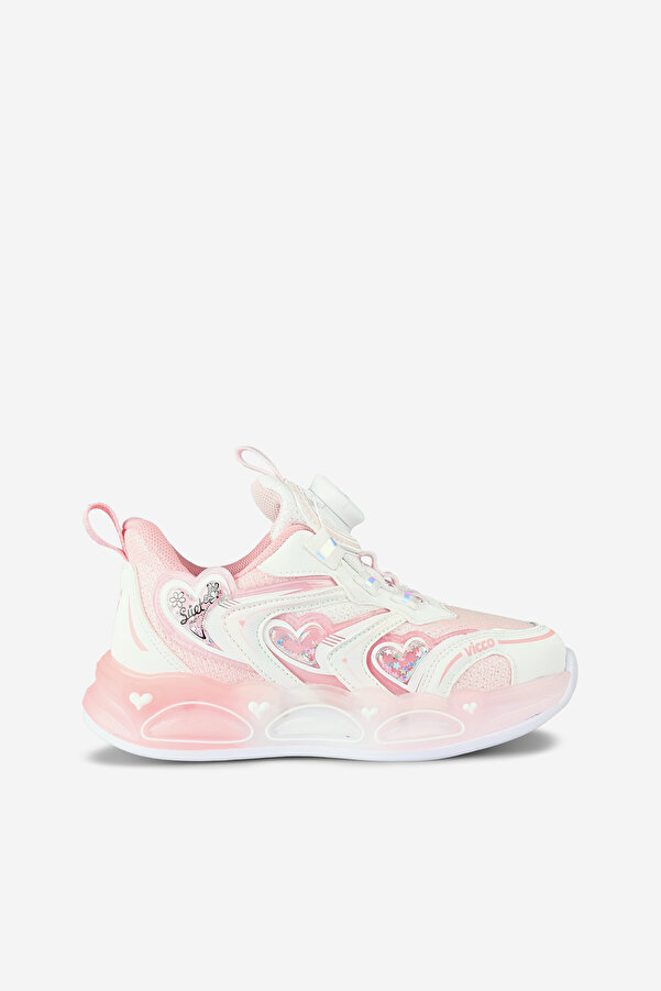 Vicco Benetti Işıklı Kız Okul Öncesi Pembe Sneaker