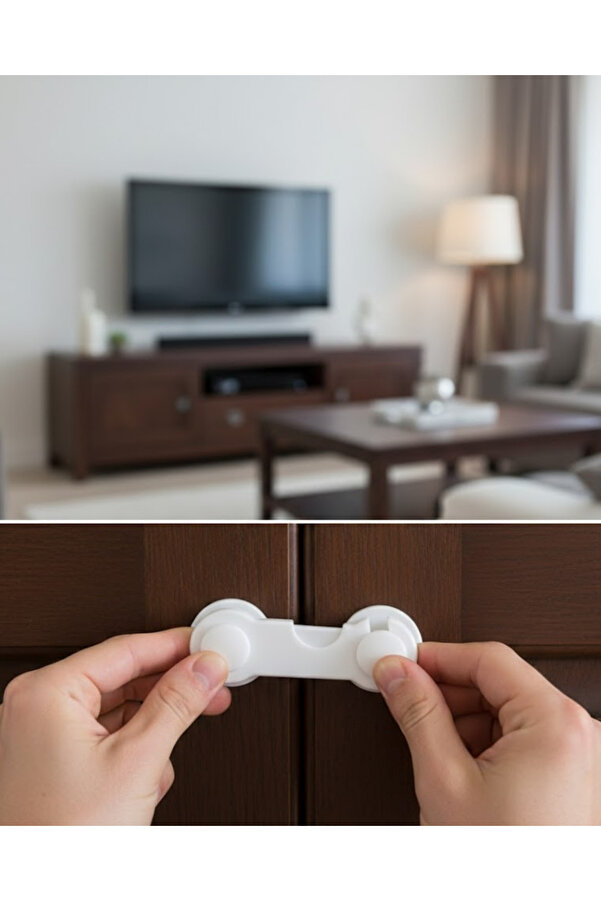 UCUZTEKNO ÇOCUK GÜVENLİK KİLİDİ 4 ADET