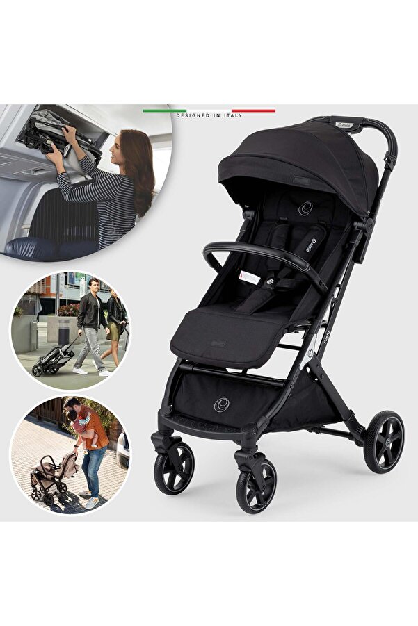 Elele Flight 2 Kabin Tipi Bebek Arabası Siyah